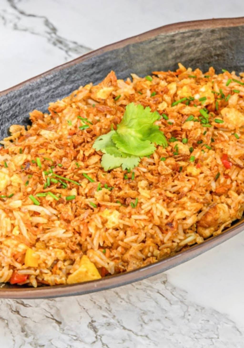 KOWOK CARCA Carcassonne - Food Spiced rice Ingredient Staple food Fried rice