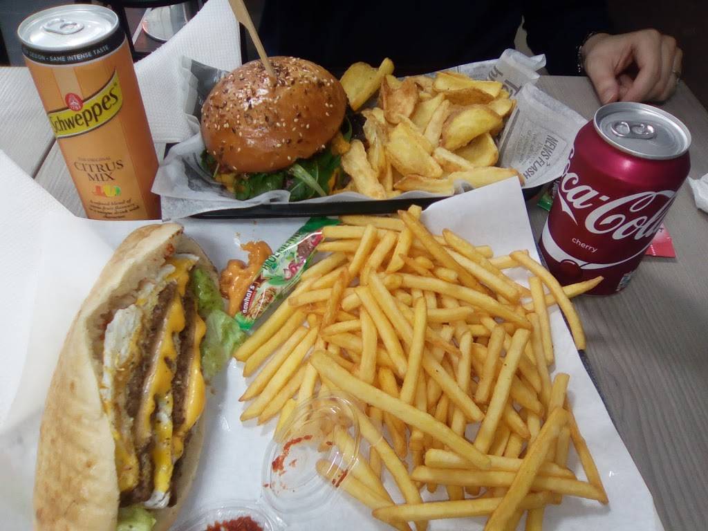 Crousty Burger Bonneuil-sur-Marne - Dish Junk food French fries Food Fast food