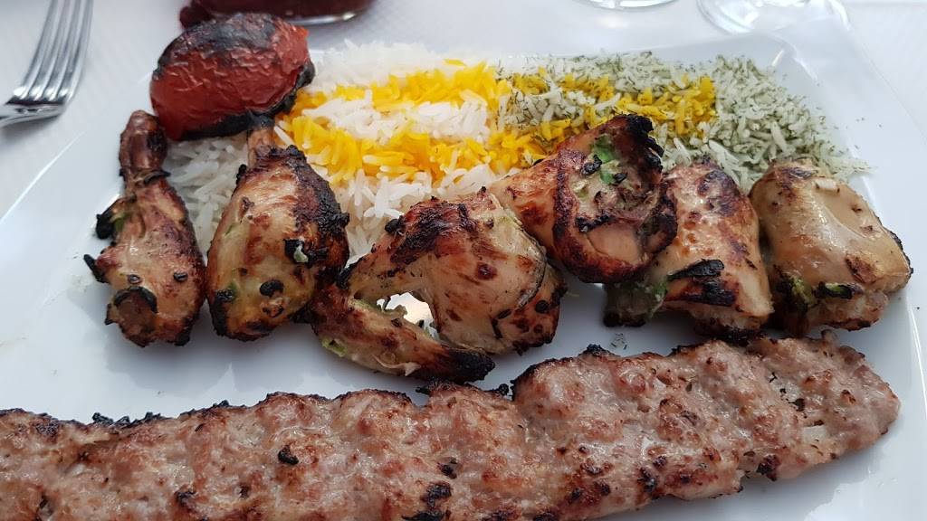 Perchiana Paris - Dish Food Cuisine Shashlik Chelow kabab