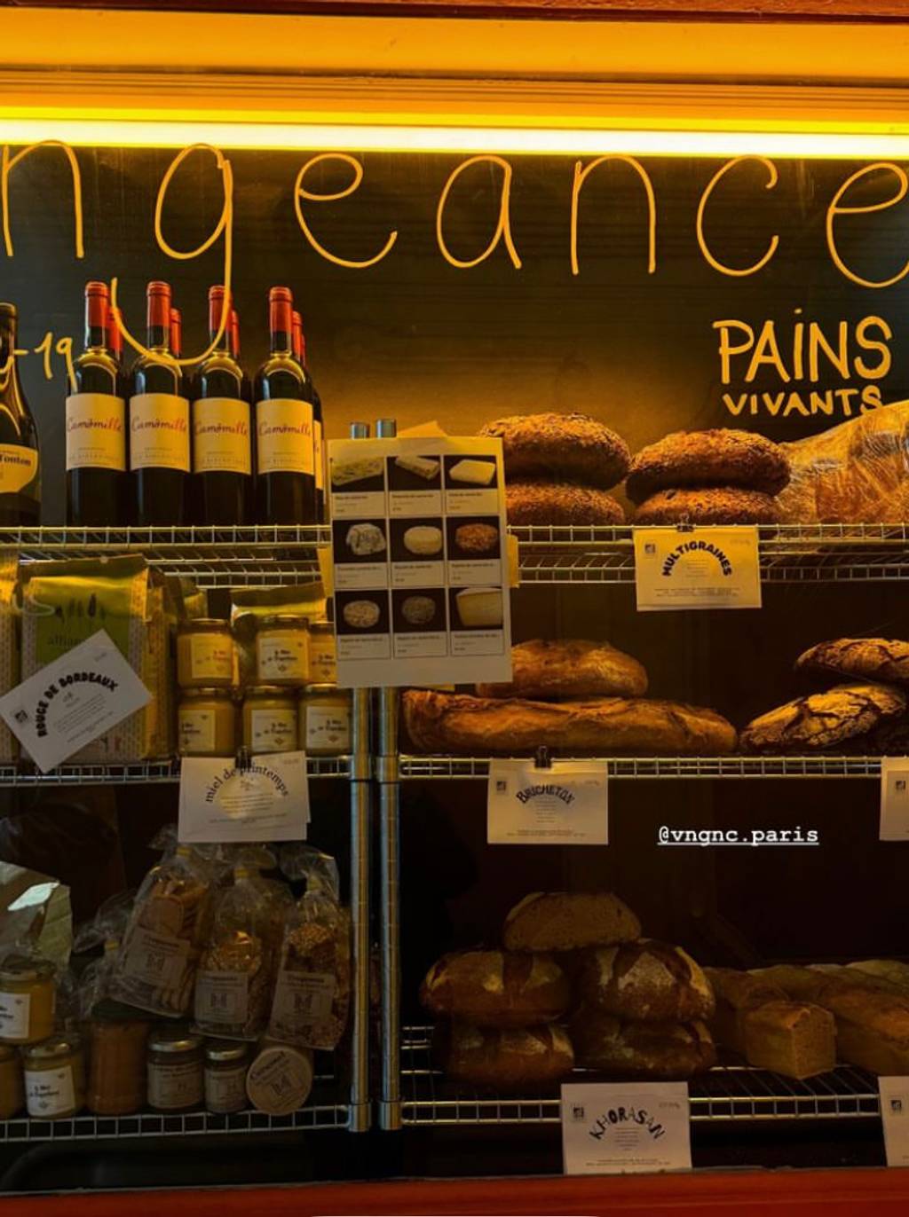 vengeance Paris - Food Cuisine Display case Shelf Ingredient