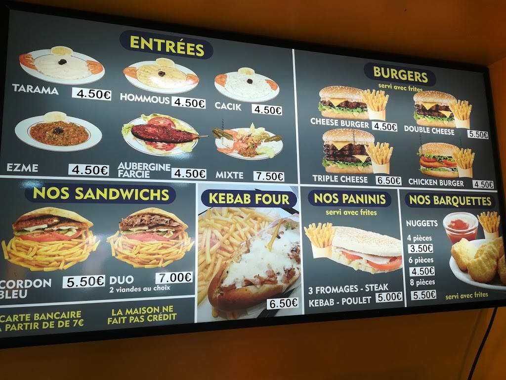 restaurant Fenerbahce Burger Conflans-Sainte-Honorine - Food Dish Cuisine Fast food Advertising