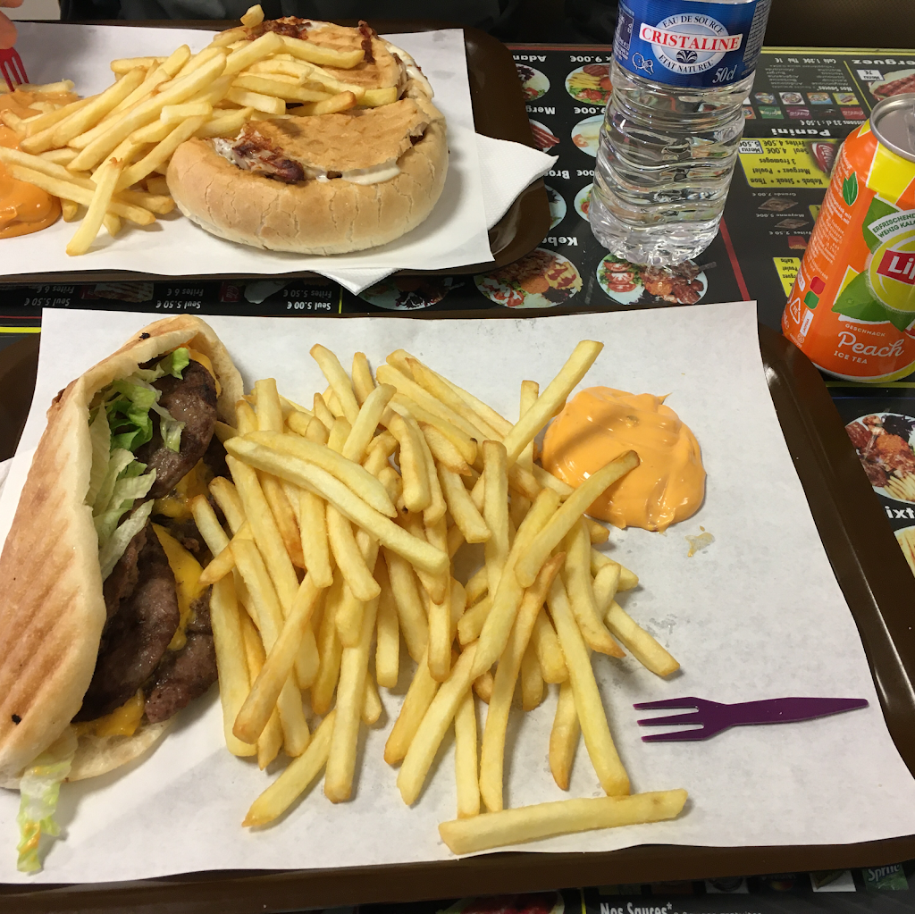Restaurant L'EURO Fast-food Évreux - Dish French fries Junk food Food Fast food
