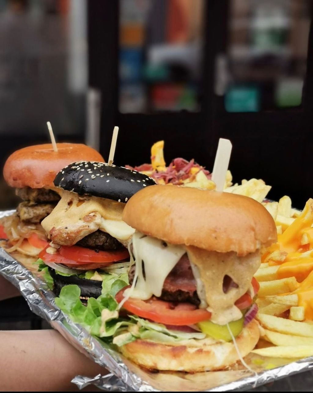 L'Atelier du Burger Burger Gourmet Ivry-sur-Seine - Dish Food Hamburger Junk food Cuisine