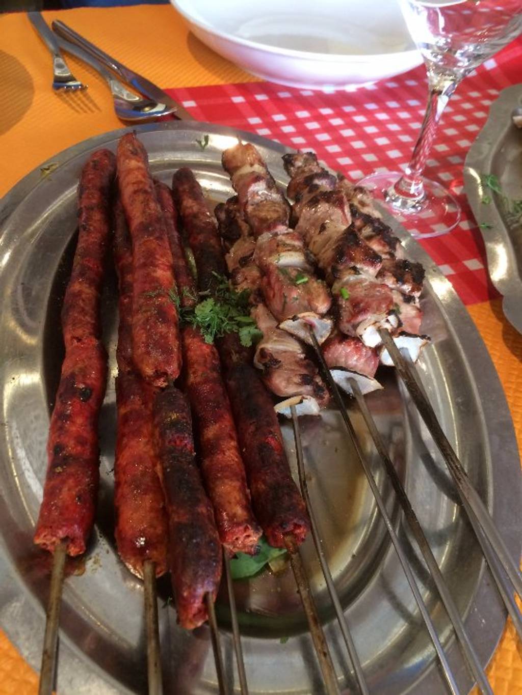 Le Maghreb Maghreb Cannes - Dish Food Cuisine Skewer Kebab