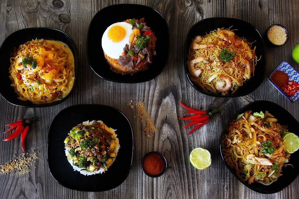 Koboon Street food Thai raffinée NANCY Nancy - Food Tableware Dishware Ingredient Plate