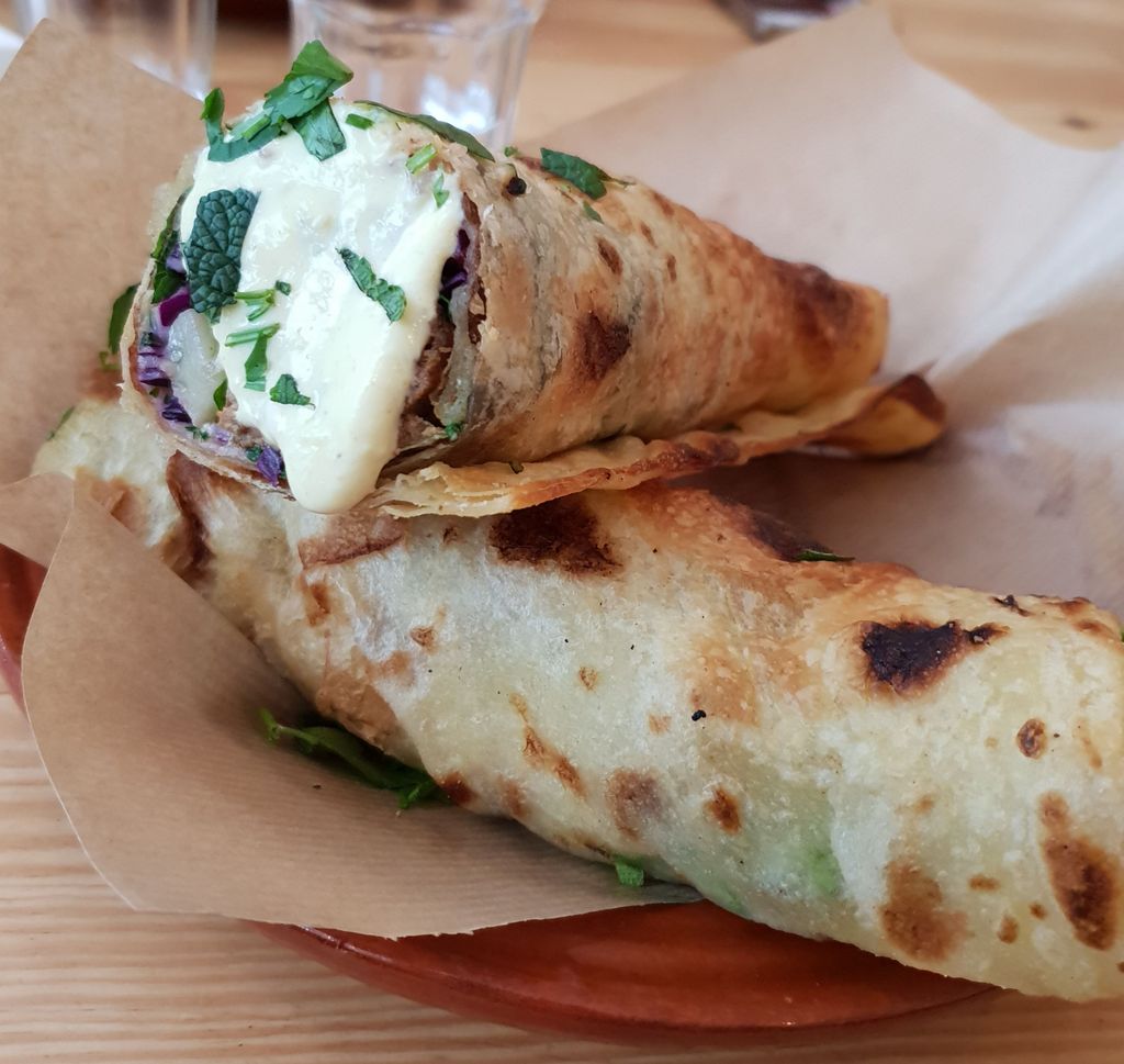 Cantine Yemma Paris - Dish Food Cuisine Kati roll Sandwich wrap