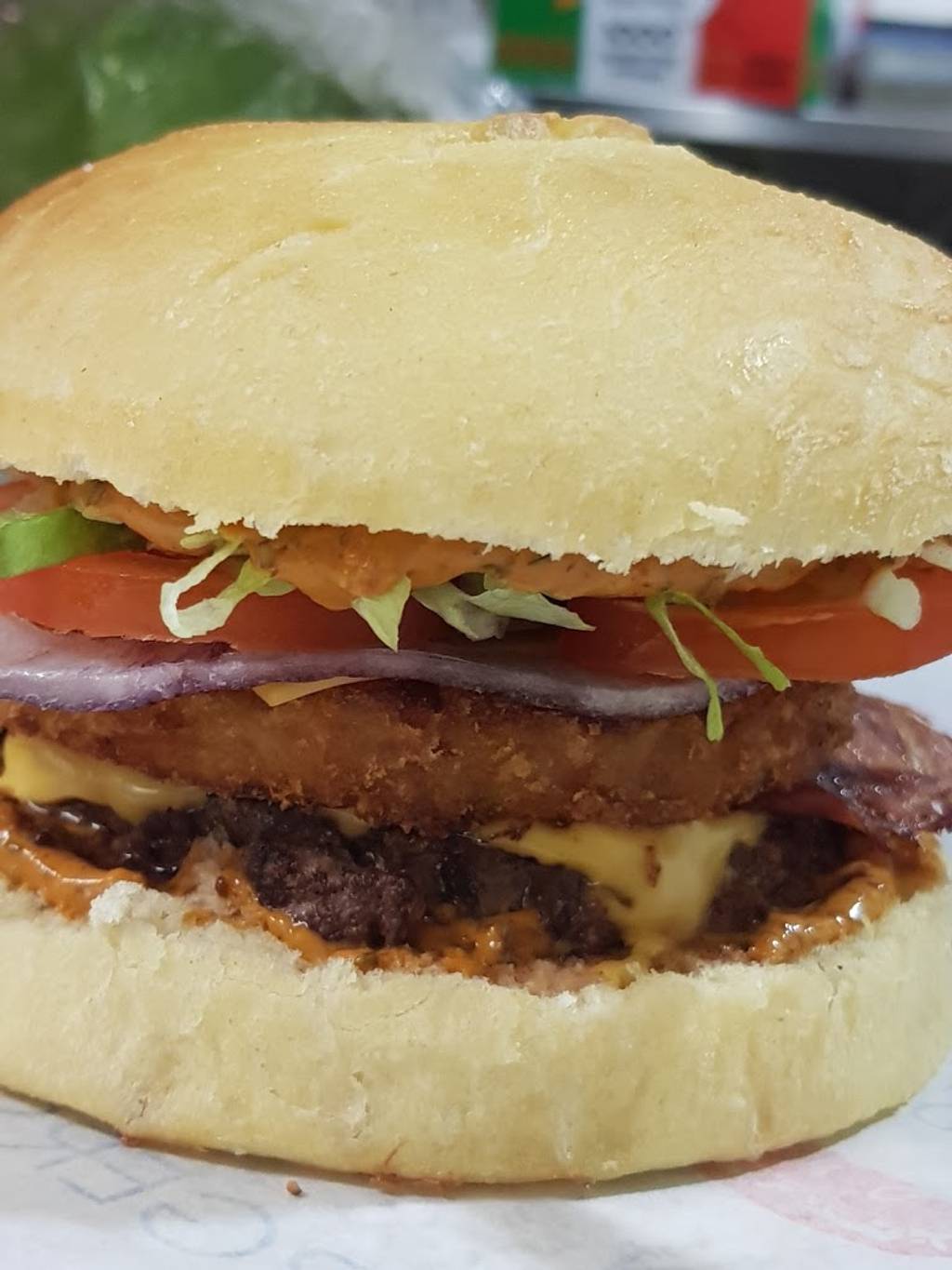 WIN BURGERS Burger Beauvais - Dish Food Cuisine Hamburger Breakfast sandwich