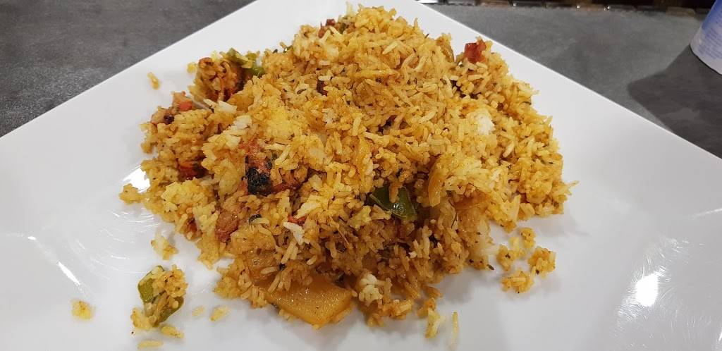 Kashmir Fast Food Fast-food Aix-en-Provence - Dish Cuisine Spiced rice Food Puliyogare