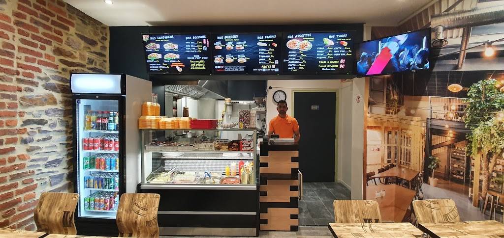 Hoche Fast Food حلال Rennes - Building Fast food restaurant Restaurant Interior design Room