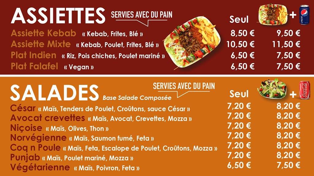 Campus Grill II - Bonaparte Reims - Food Dish Cuisine Junk food Fast food