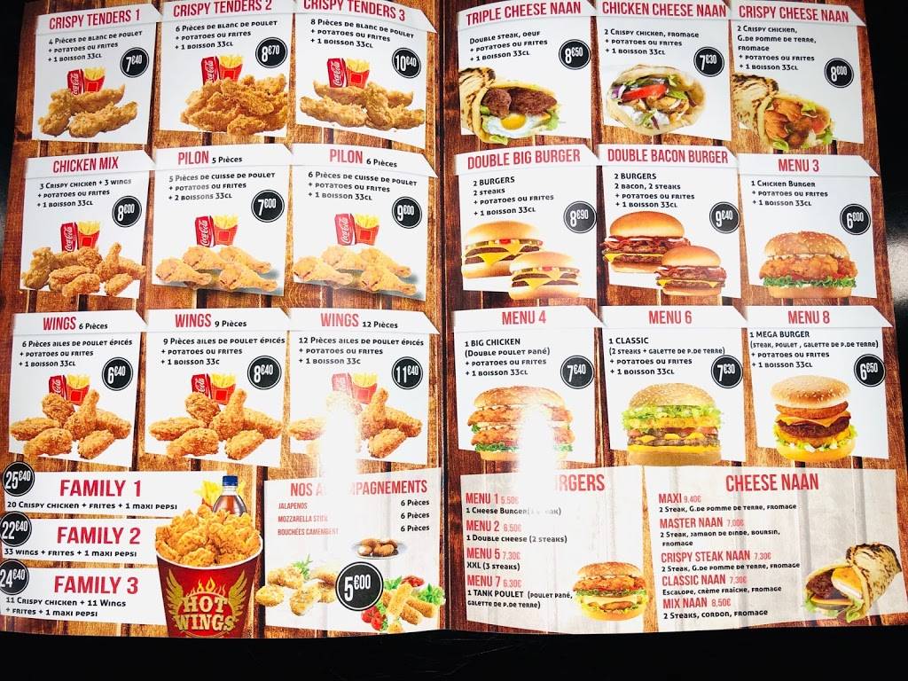 DFC - MONTREUIL Burger Montreuil - Convenience food Menu Fast food Food group Food