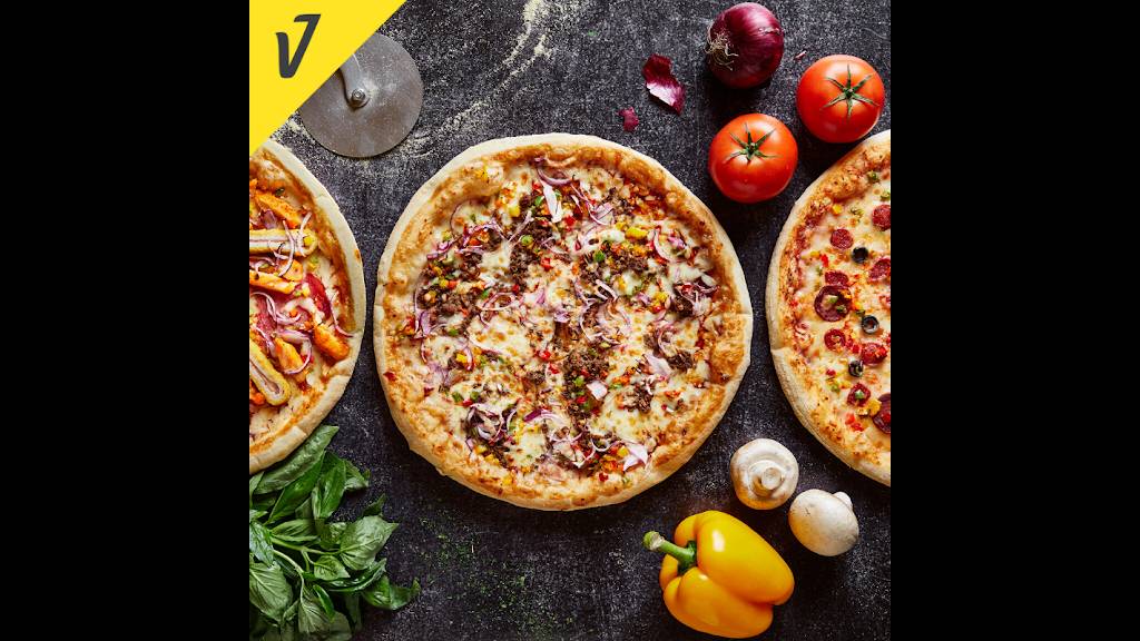 Five Pizza Original - Saint-Michel Paris - Food Pizza Tableware Ingredient Dishware