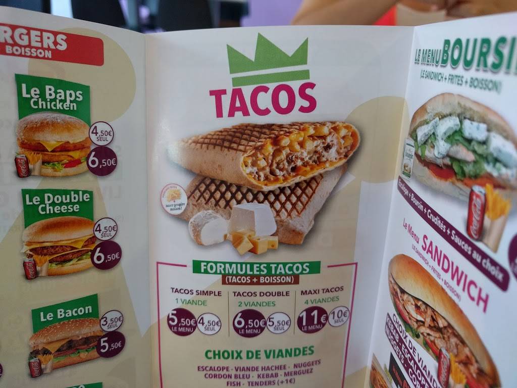 Tacos King Pont de Claix Fast-food Le Pont-de-Claix - Food Fast food Cuisine Dish Ingredient