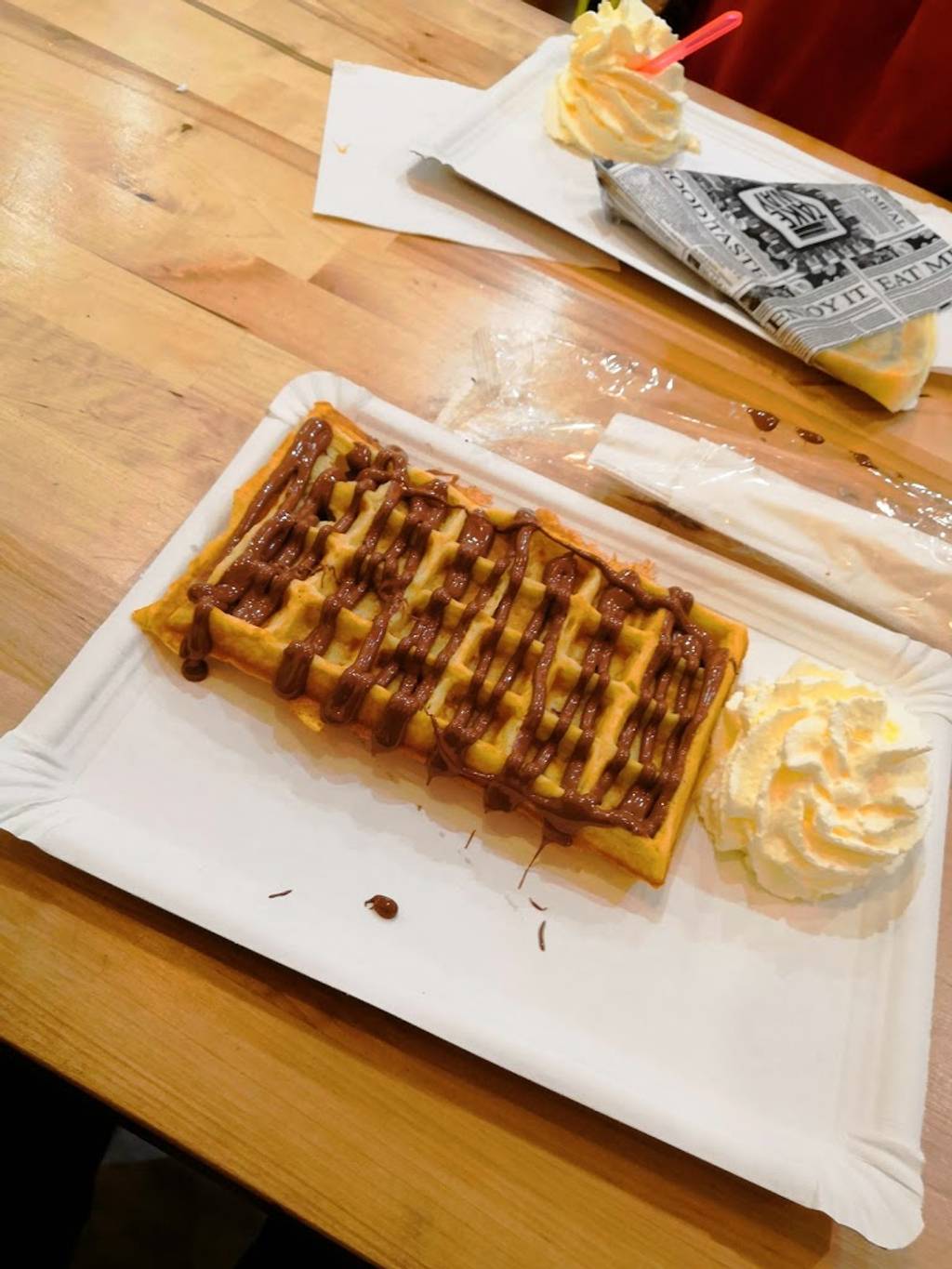 Creperie Cergy - Food Dish Belgian waffle Waffle Cuisine