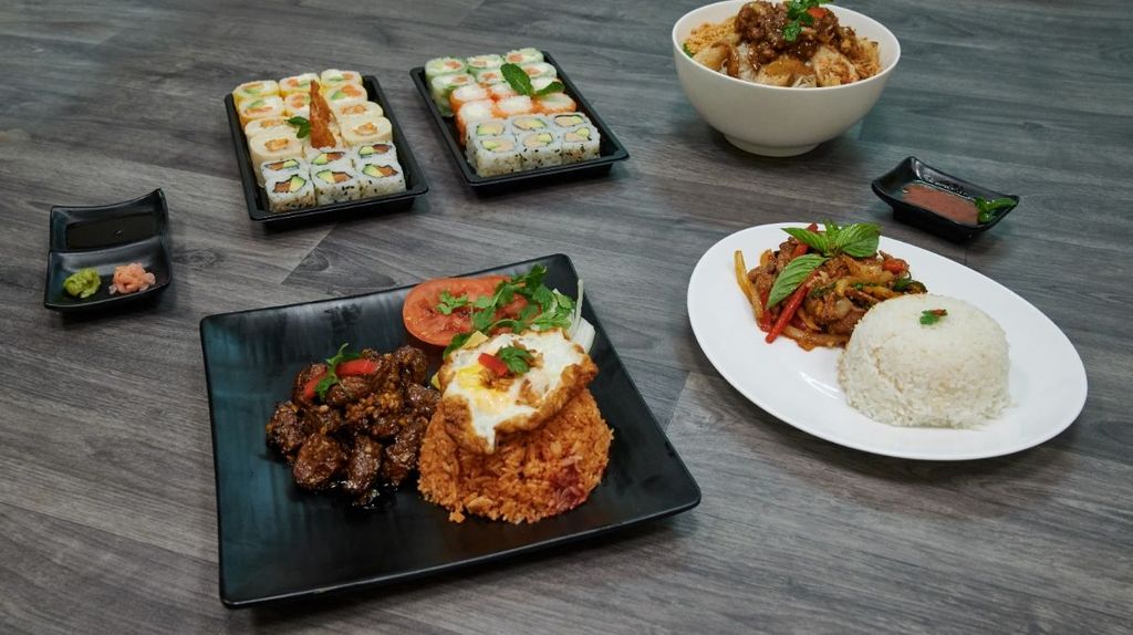 Sushi fast thaï Japonais Paris - Dish Food Cuisine Ingredient Meal
