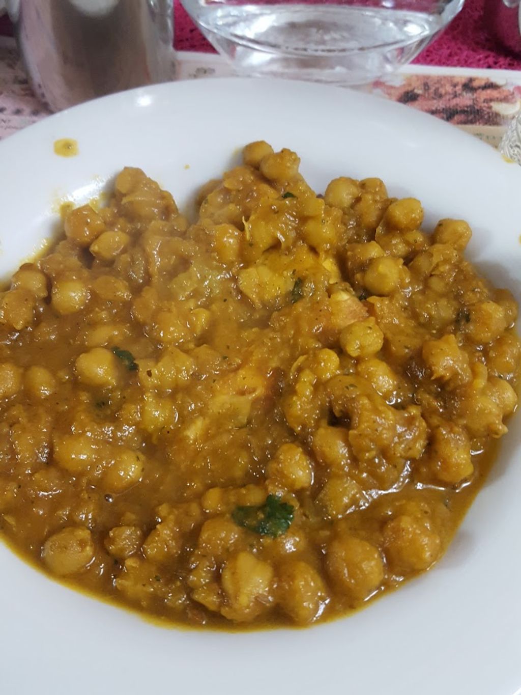 Tandoori Flame - Restaurant Indien Nice Nice - Dish Food Cuisine Chana masala Ingredient