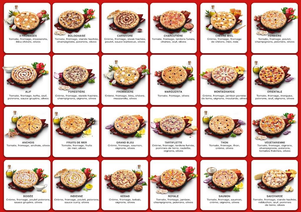 Pizzalif St Priest Saint-Priest - Food Ingredient Fast food Produce Recipe