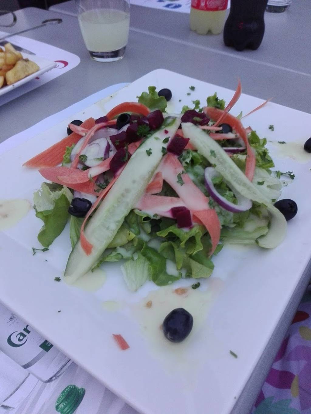 Restaurant House Grill Mulhouse - Dish Food Cuisine Salad Greek salad