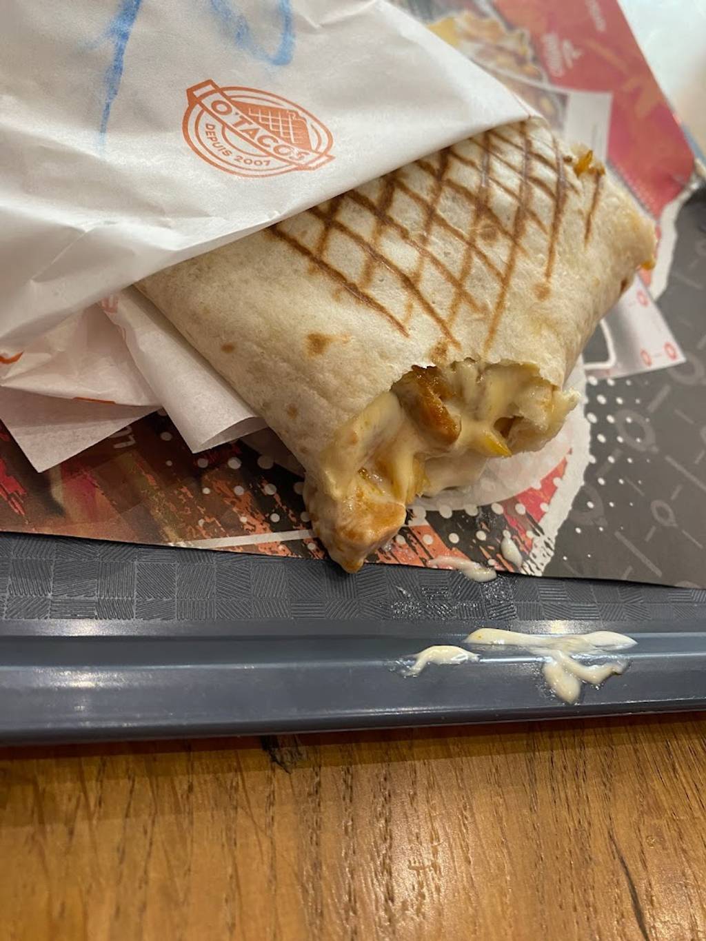 O'Tacos Jussieu Paris - Food Ingredient Recipe Fast food Burrito