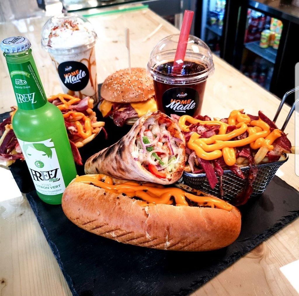 Restaurant Chez La famille 91 Burger Ris-Orangis - Food Junk food Fast food Dish Cuisine