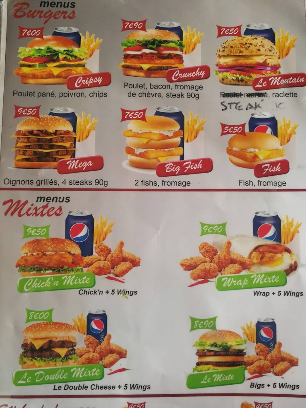 Big Moh's Le Havre - Junk food Fast food Food Food group Cheeseburger