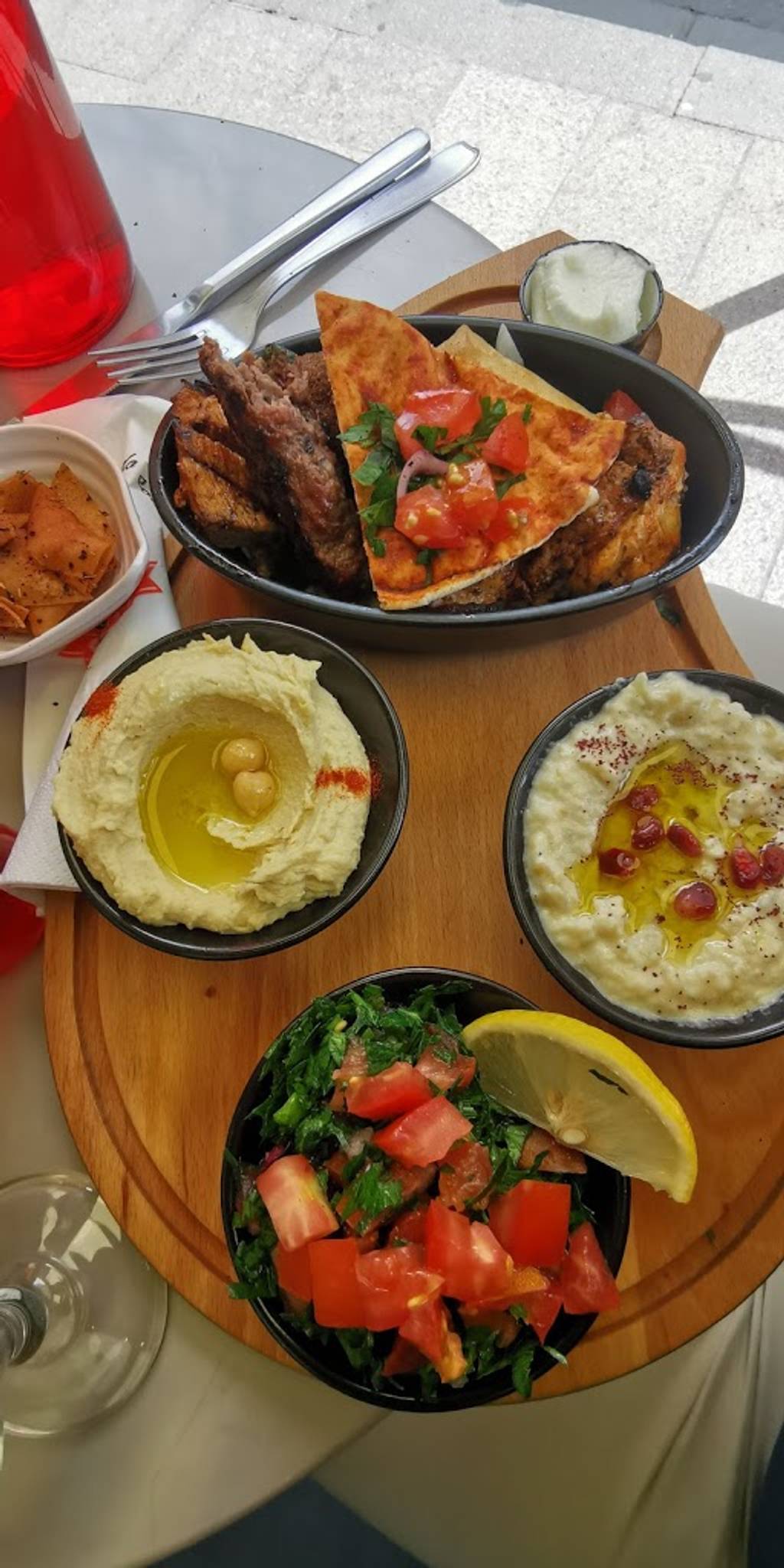 Saj Al Reef - Puteaux Libanais Puteaux - Dish Food Cuisine Meal Brunch