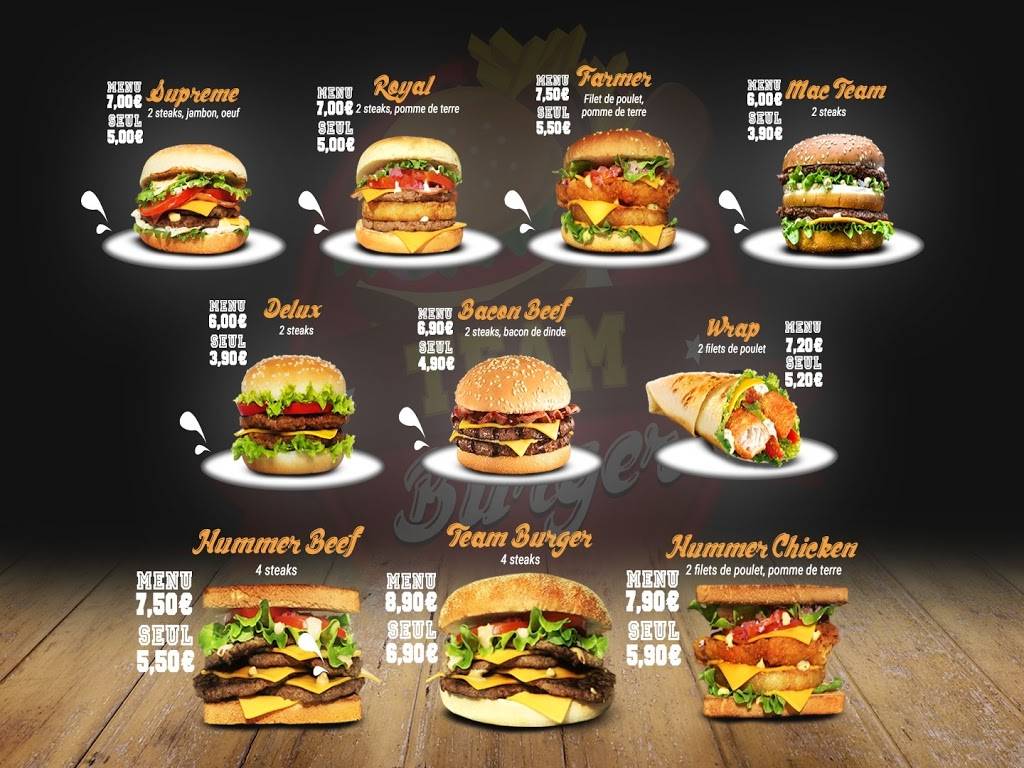 Team Burger Burger Roubaix - Hamburger Junk food Fast food Cheeseburger Whopper