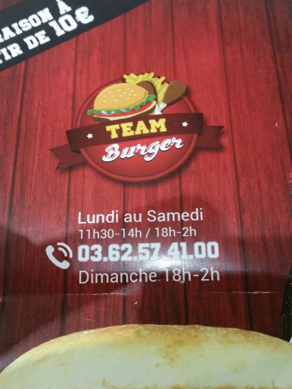 Team Burger Burger Roubaix - Dish Food Junk food Cuisine