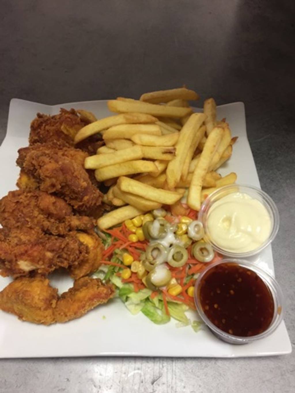 Chicken Best Murigny Reims - Dish Food Cuisine Fried food French fries