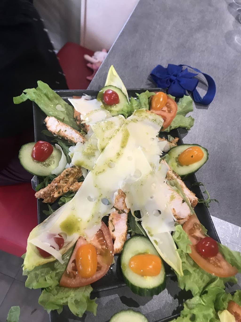 LA TOSCANE Brasserie Creil - Dish Cuisine Food Salad Ingredient