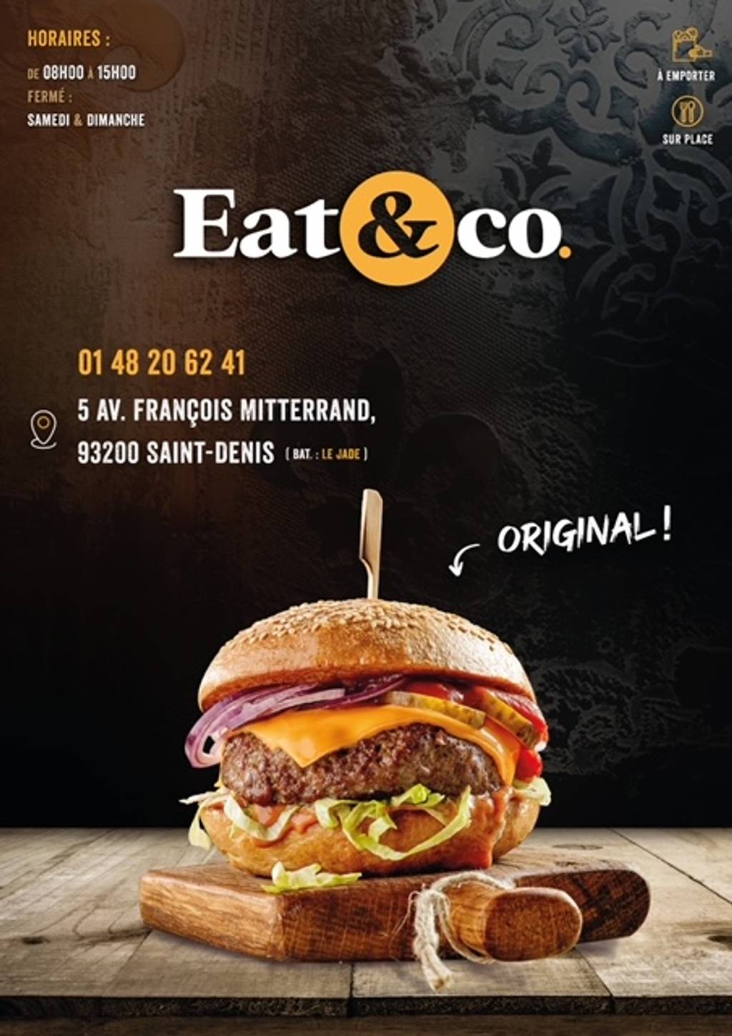 Eat and Co Saint-Denis - Food Ingredient Bun Staple food Fast food