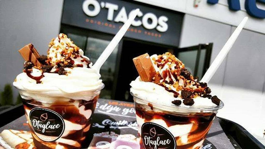 O'tacos B'est Fast-food Farébersviller - Food Sundae Ice cream Frozen dessert Gelato