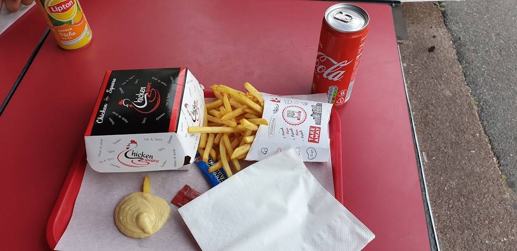 Chicken Square Sainte-Geneviève-des-Bois - Food Table French fries Ingredient Cuisine