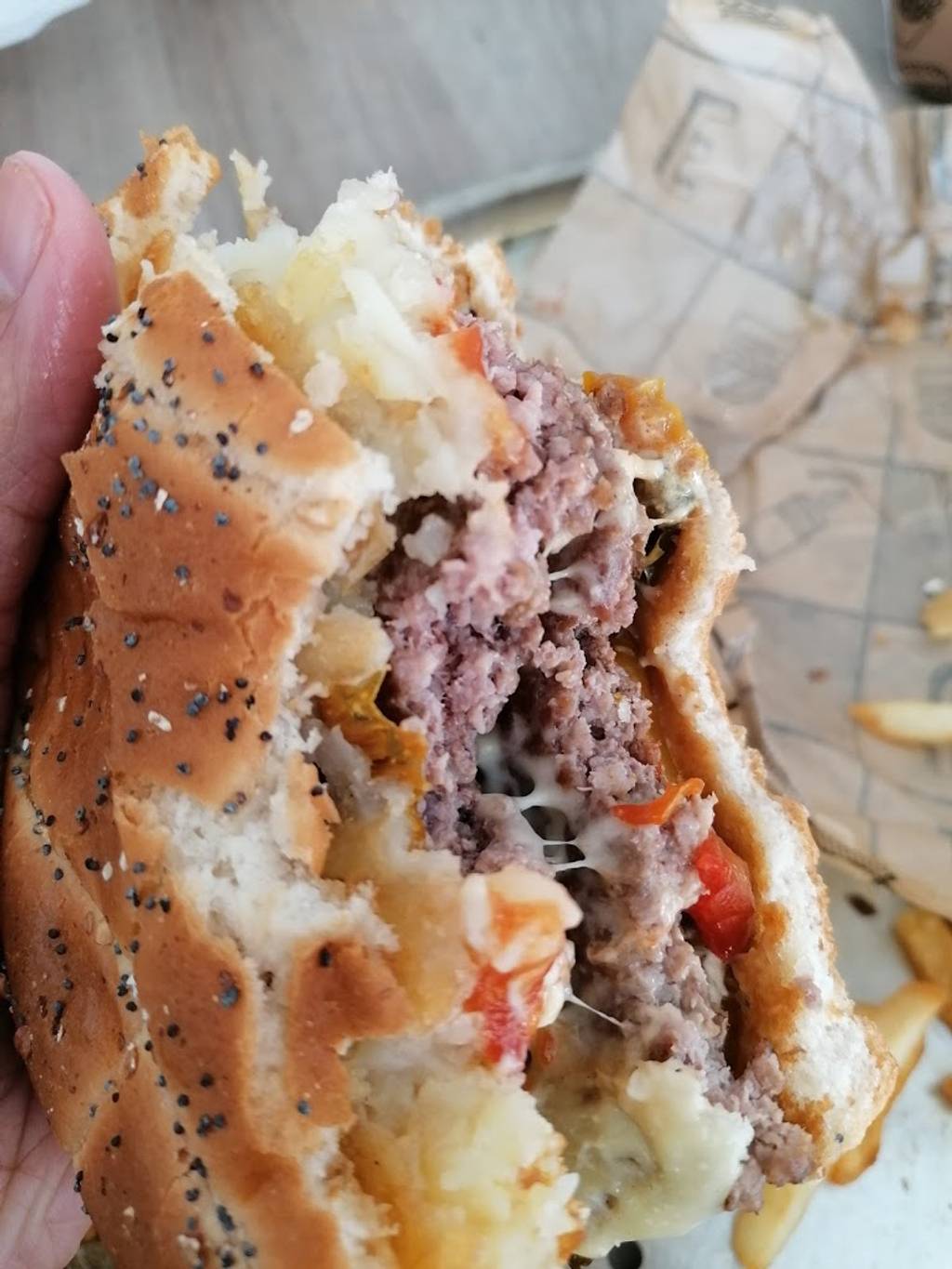 L'instant Burger Les Mureaux - Food Ingredient Fast food Recipe Bun