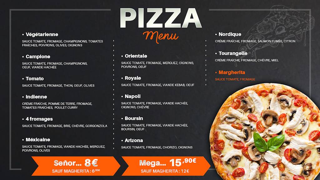 Royal Kebab Tours - Pizza Cuisine Food Dish Advertising