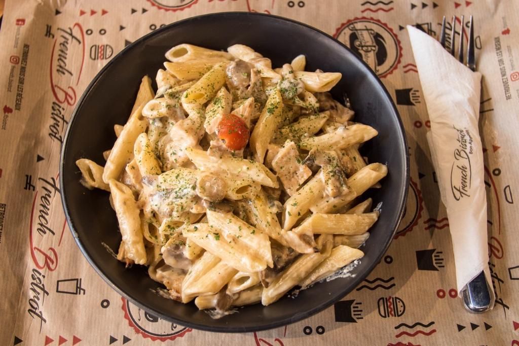 French Eat Brasserie Saint-Ouen-sur-Seine - Dish Food Cuisine Penne Penne alla vodka