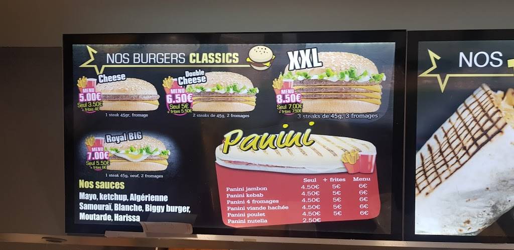 NOVA FOOD Nantes - Fast food Menu Food Prepackaged meal Convenience food