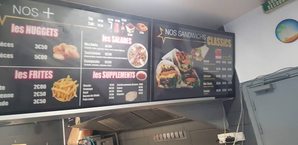 NOVA FOOD Nantes - Advertising Fast food Fast food restaurant Display advertising Take-out food