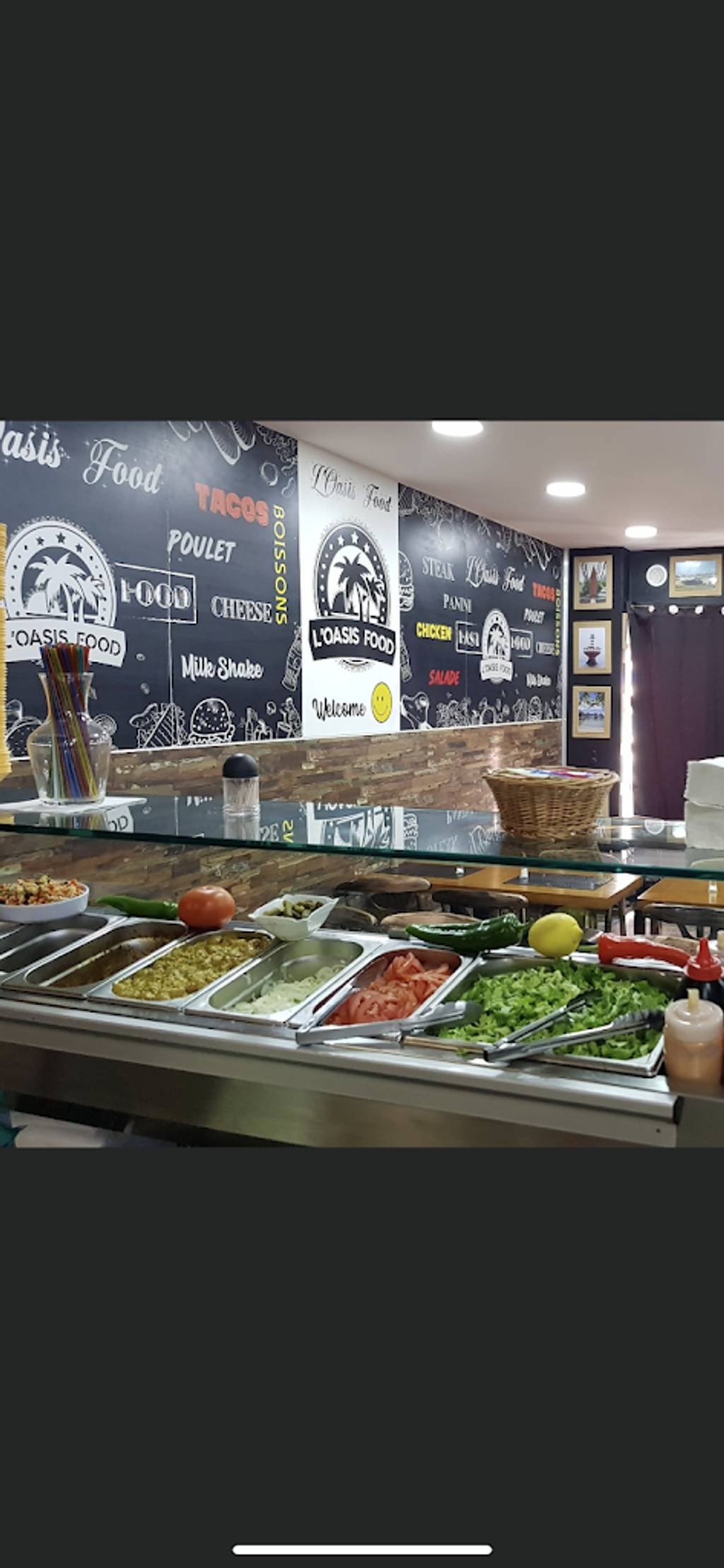 l'oasis kebab Fast-food Saint-Nazaire - Food Meal Dish Cuisine Buffet