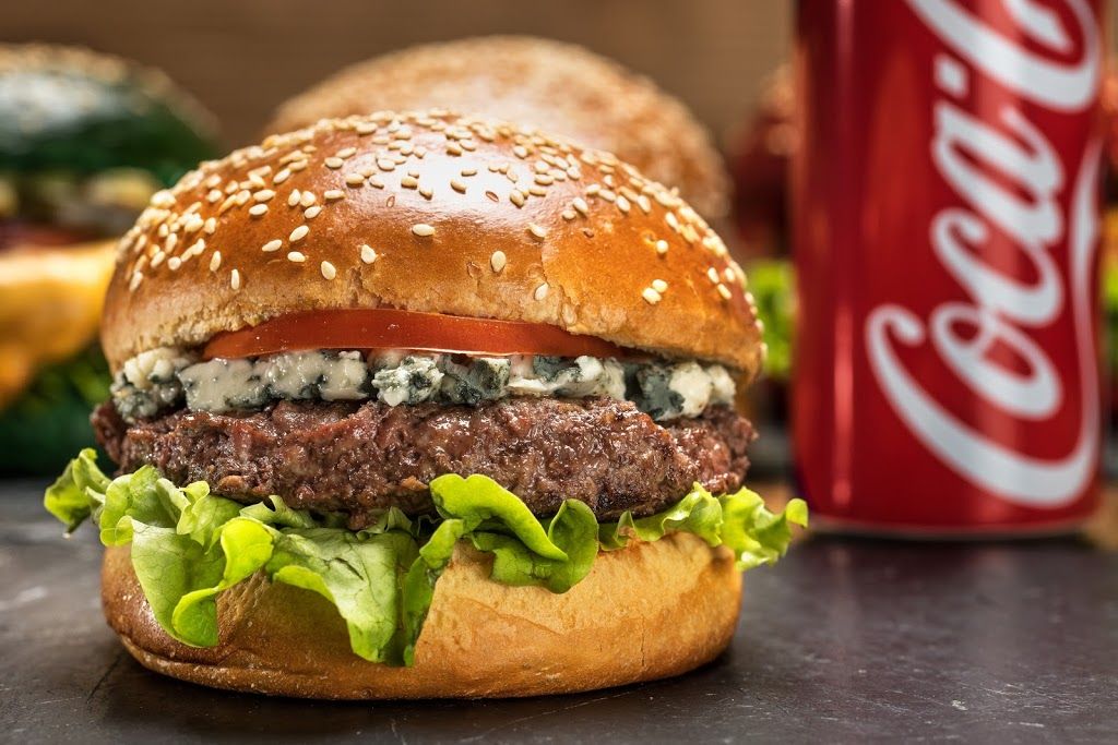 Fresh Factory, Burger, Salades, Grillades. Brasserie Villeneuve-la-Garenne - Food Hamburger Dish Buffalo burger Fast food