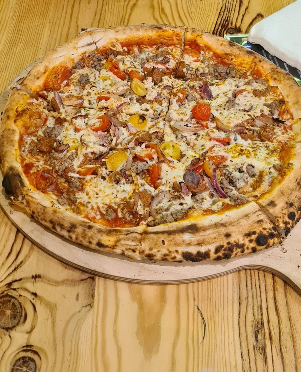 Wood Factory · Pizza au feu de bois, Halal Nanterre - Food Pizza Ingredient Recipe Fast food