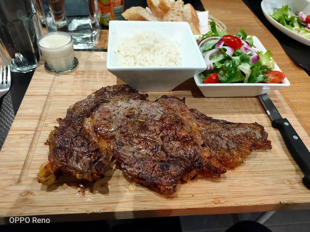 HELLO POULET Montpellier - Dish Food Cuisine Steak Rib eye steak