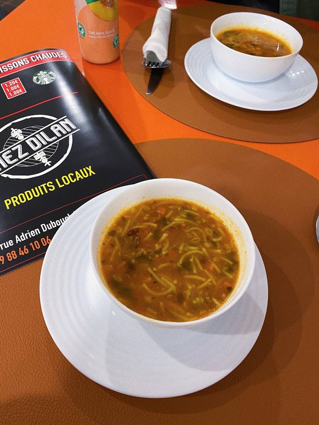 Chez Dilan Limoges - Dish Food Cuisine Ingredient Soup