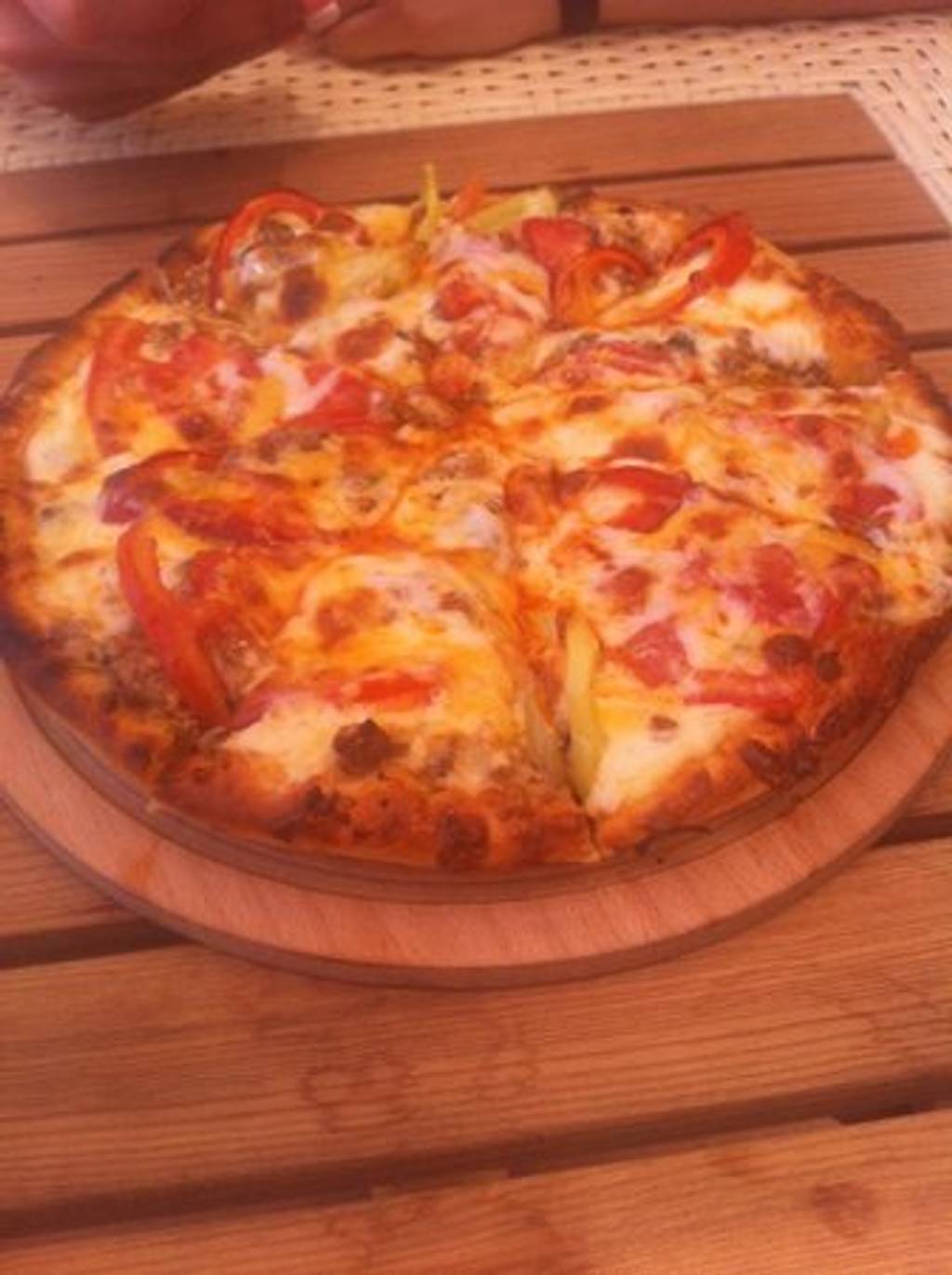 Alan Pizza Sarl Fast-food Vauréal - Dish Food Pizza Cuisine Pizza cheese