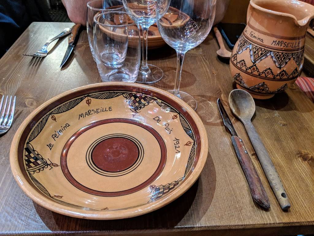 Restaurant Fémina Marseille - Dinnerware set Dishware earthenware Platter Ceramic