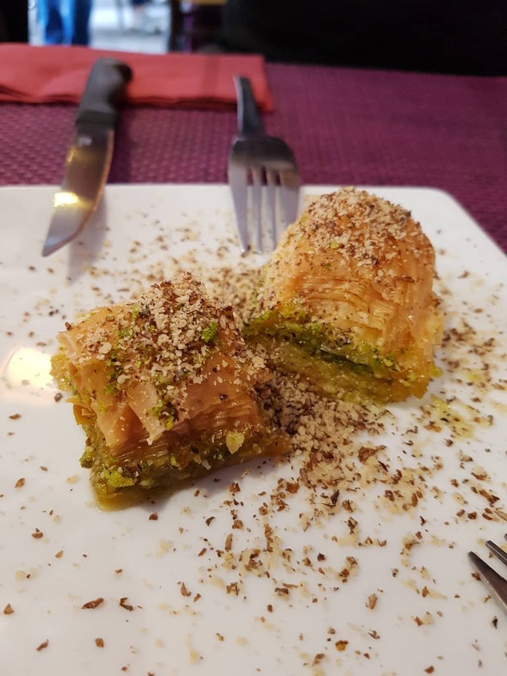 Chez Huri - Fast-food Rouen - Dish Food Cuisine Baklava Ingredient