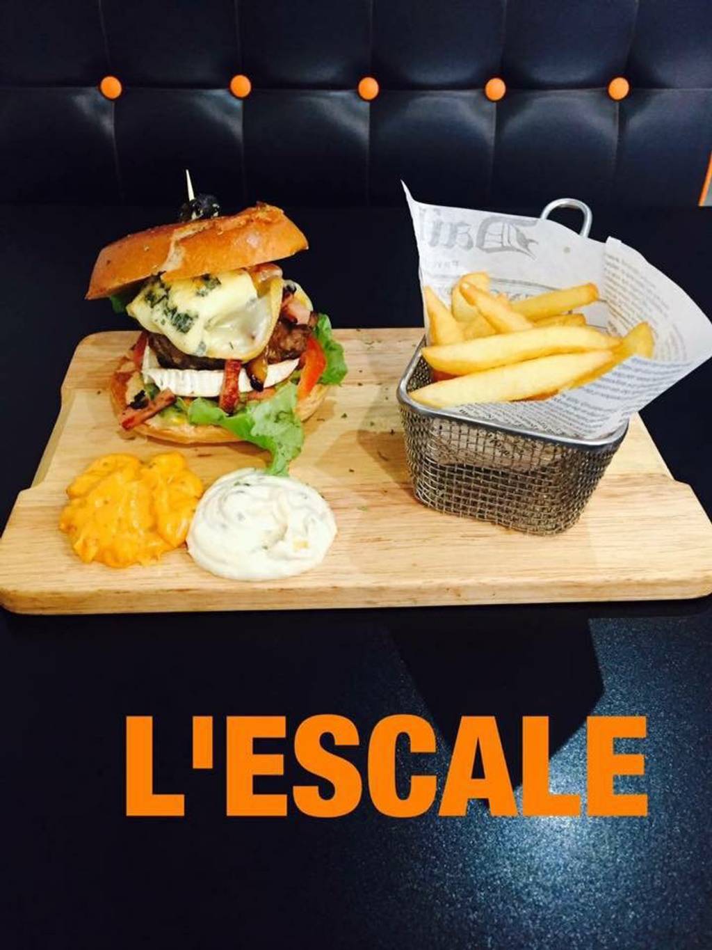 Brasserie L'escale Montpellier Montpellier - Dish Food Junk food Fast food Cuisine