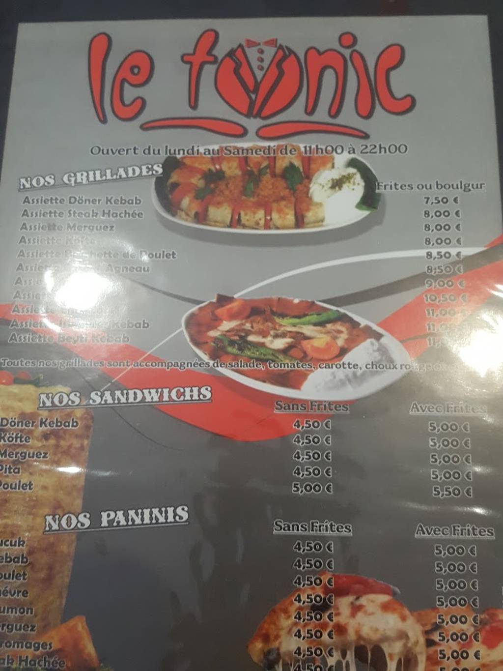 Le Tonic Burger Montargis - Dish Cuisine Menu Food Fast food