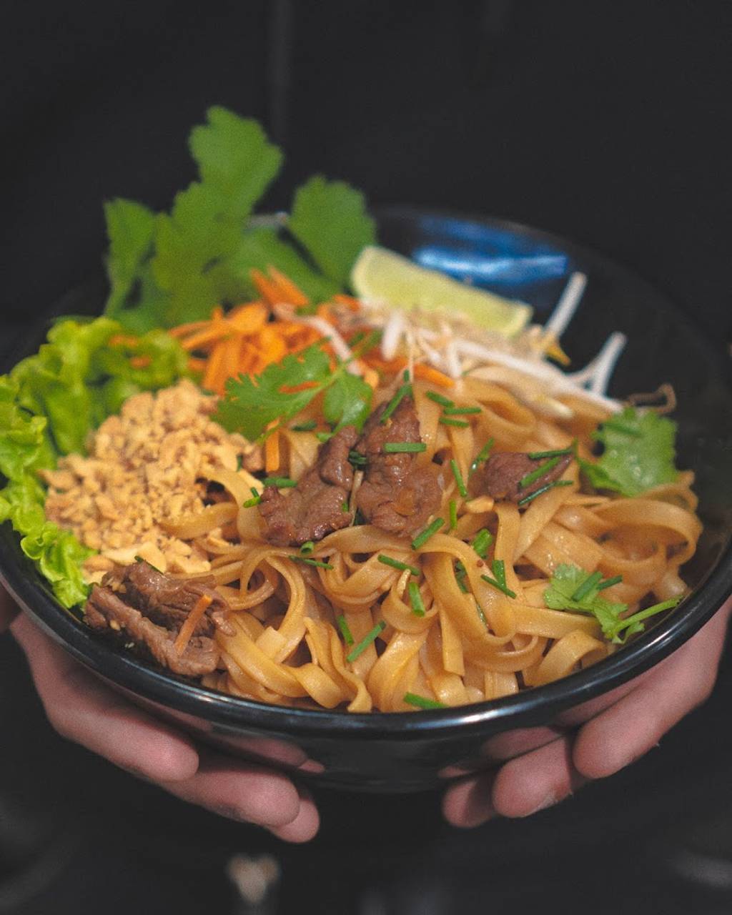 Asian House Villeurbanne Villeurbanne - Food Tableware Rice noodles Ingredient Staple food