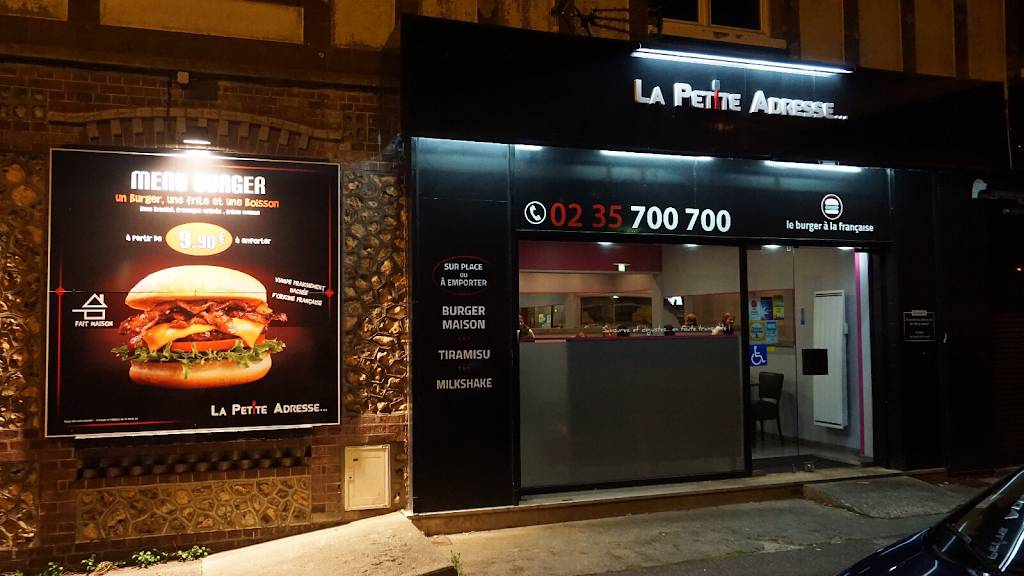 La Petite Adresse Burger Rouen - Fast food restaurant Fast food Building Advertising Restaurant